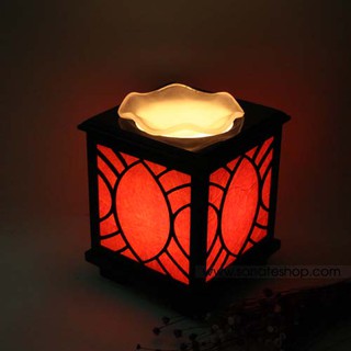 DRAGON EYE - ĐÈN XÔNG TINH DẦU GỖ VUÔNG SONATE