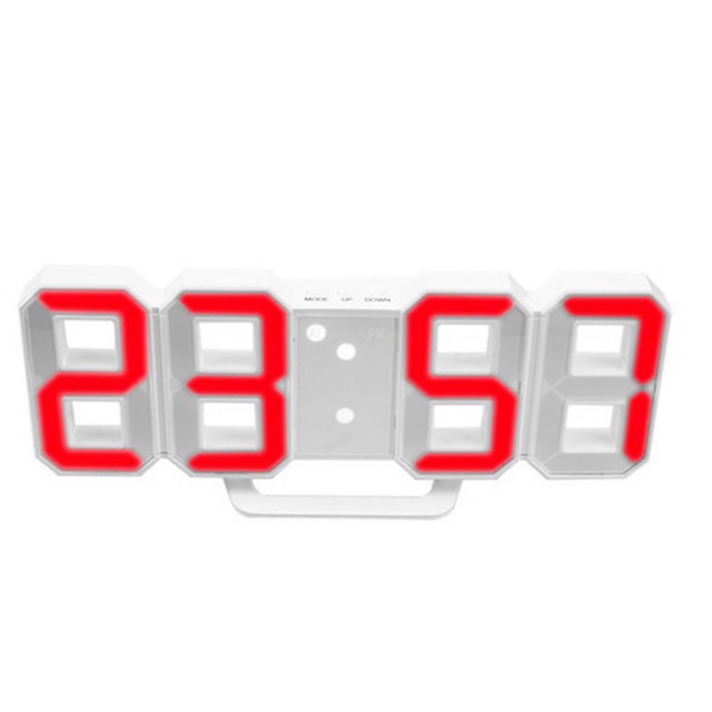 [Rẻ Vô Địch] Đồng hồ LED 3D SMART CLOCK treo tường, để bàn &quot;bừng sáng  không gian nhà bạn!&quot;... -dc3338