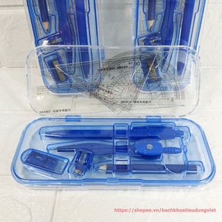 Bộ compa học sinh HB-3009 gồm 8 món