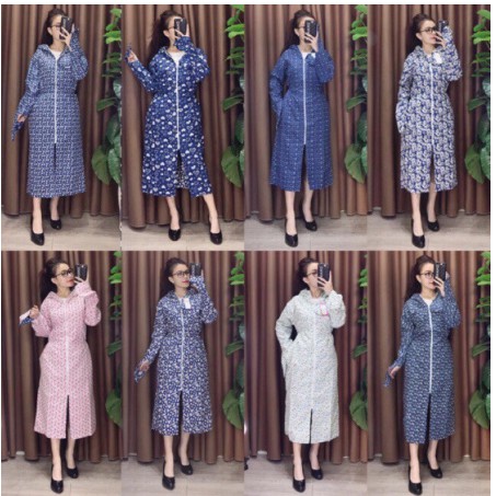 Áo chống nắng chất thô 2 lớp QL37