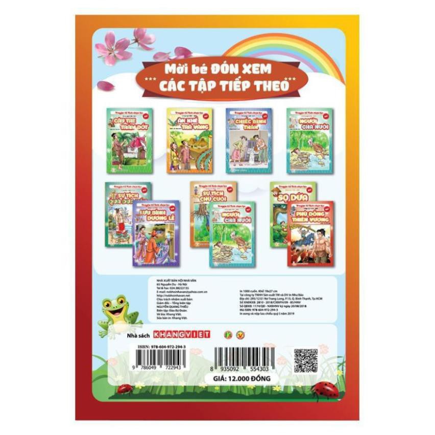 [Mã LIFEBOOK2 giảm 10% đơn 0Đ] (Không trùng lặp) Bộ 10 Tập tranh cổ tích cho bé - Kích thước 19x27cm