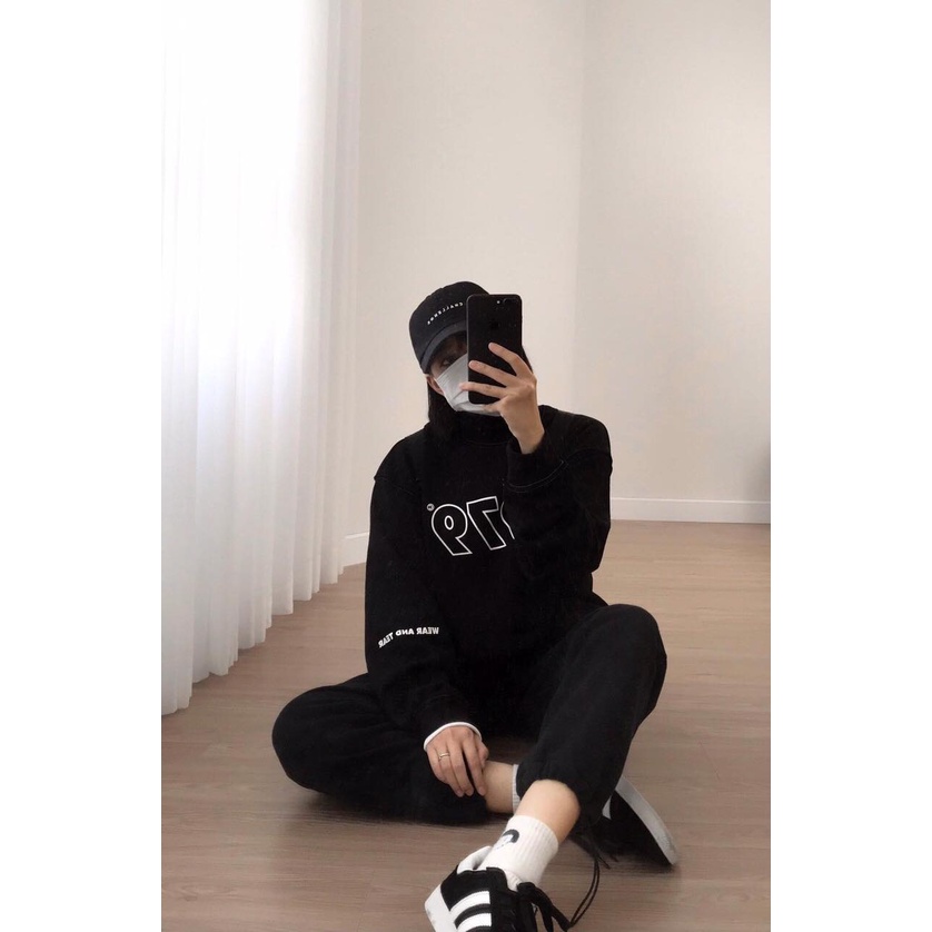 A018 Áo nỉ thu đông cổ lọ 1979 unisex form rộng dài tay, áo hoodie sweater nam nữ trắng đen form to Ulzzang freesize | BigBuy360 - bigbuy360.vn