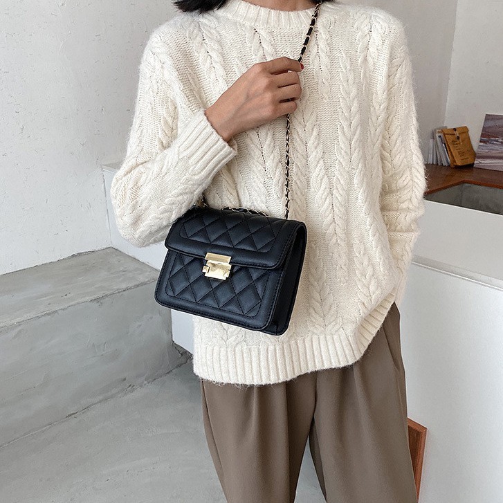 Túi xách đeo chéo nữ da hàng cao cấp chuẩn form cứng cáp thời trang công sở Hàn Quốc đẹp giá rẻ