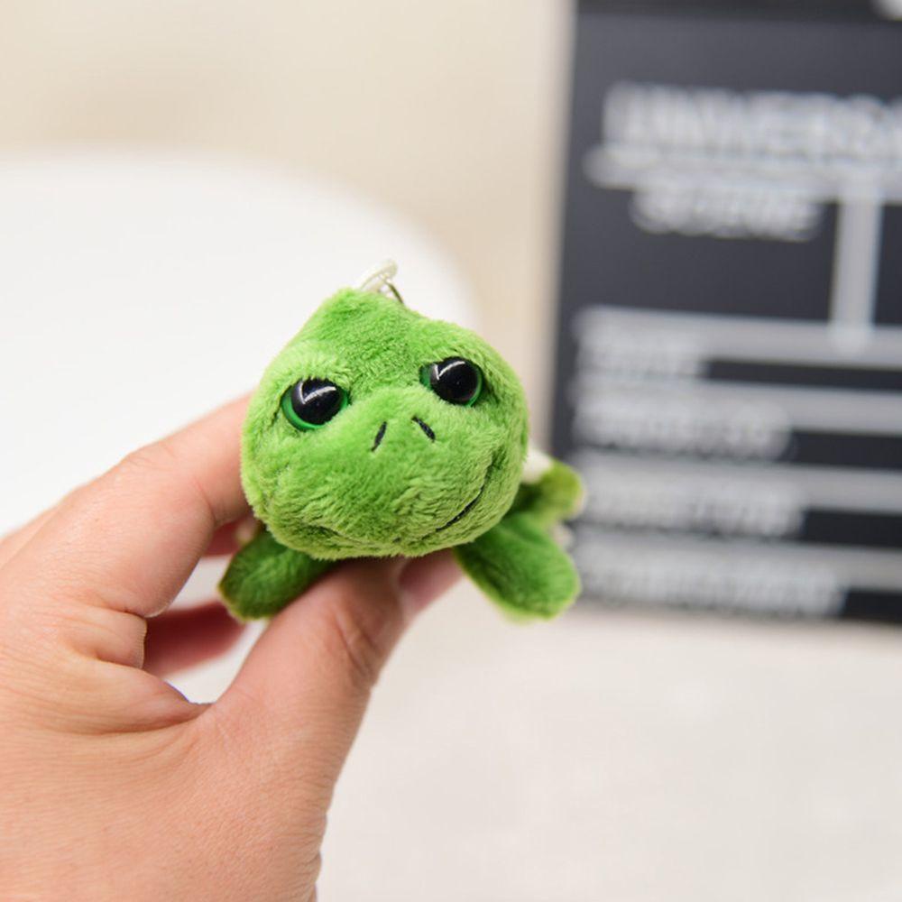 LANFY Móc Chìa Khóa Hình Chú Rùa Bằng Cotton PP Dễ Thương Giá Đỡ
