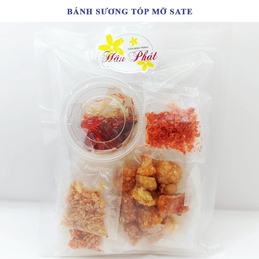 BÁNH TRÁNG SƯƠNG TÓP MỠ SATE -1 TÚI