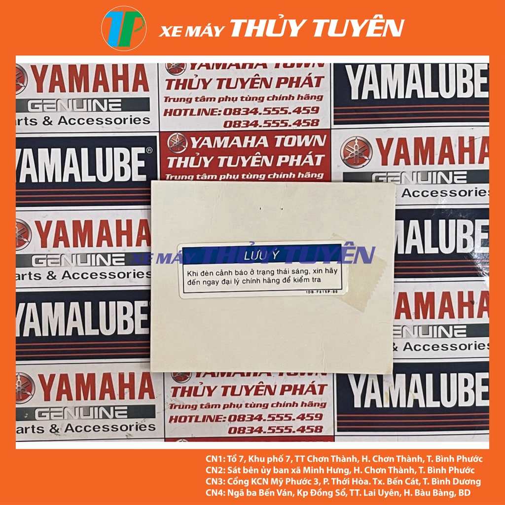 Đề can,Tem cảnh báo, Tem hướng dẫn sử dụng chính hãng cho các loại xe Yamaha
