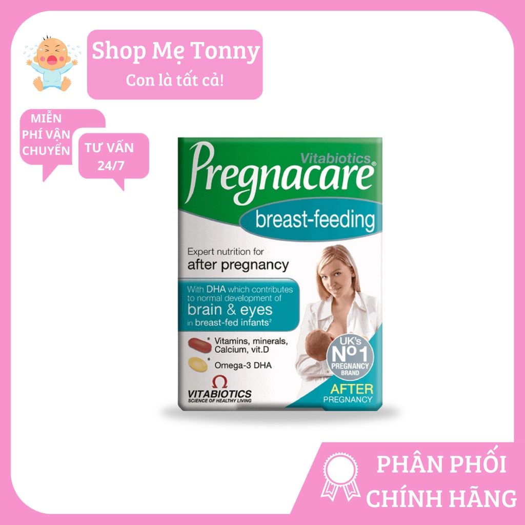 Vitamin Pregnancare Breast-feeding dành cho mẹ cho con bú