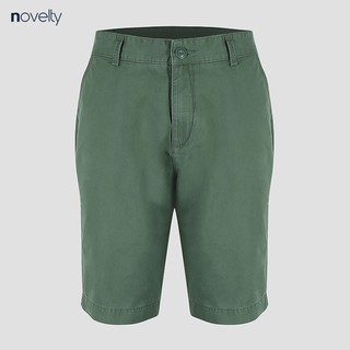 Quần short khaki nam Novelty 0Ply trơn màu nhạt NSKMMDMCTC1800940