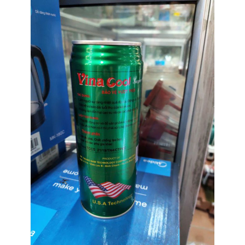 Nước làm mát két nước ô tô, xe máy Vinacool