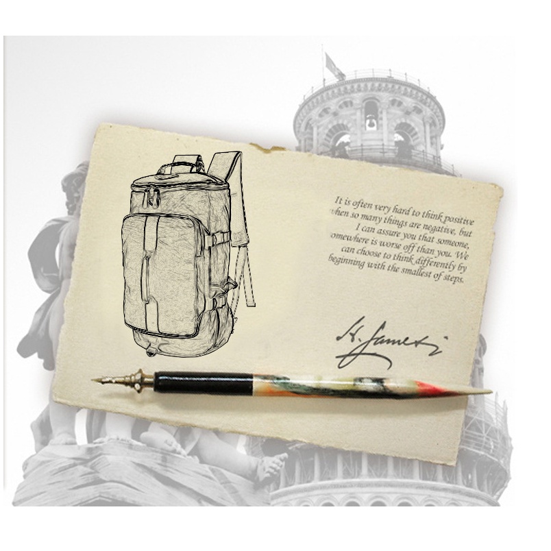 Túi xách du lịch kiêm ba lô du lịch cao cấp phong cách mới