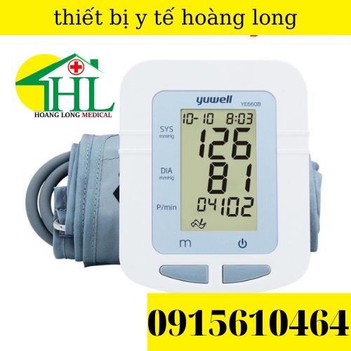 Máy đo huyết áp bắp tay yuwell YE660B thiết kế nhỏ gọn mẫu mã sang chảnh , bảo hành 1 năm
