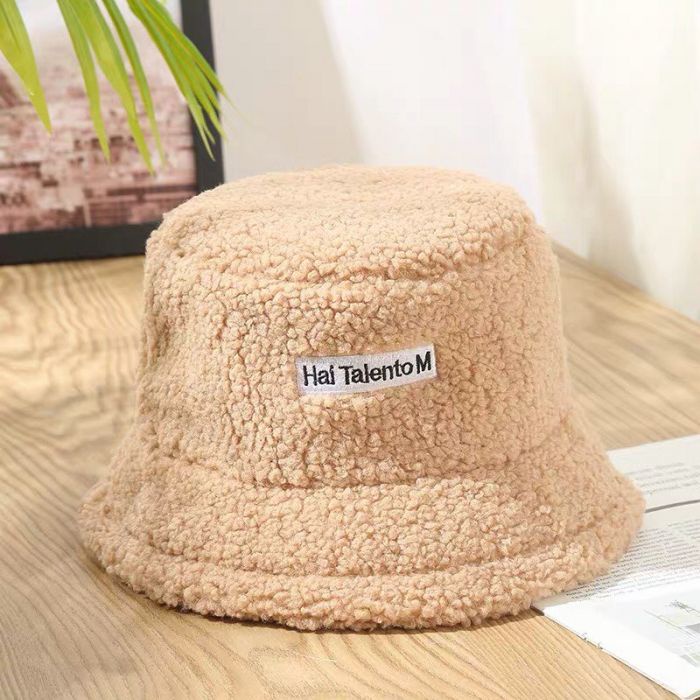 Mũ Lông Cừu🍒FREESHIP🍒Mũ bucket lông cừu phong cách Hàn Quốc mềm mại - MU4