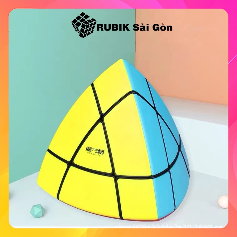 Rubik Biến Thể Corner Mastermorphix Cube Tam Giác Rubic QiYi Stickerless Đẹp Cho Bé Xoay Trơn Mượt Cho Người Mới Chơi