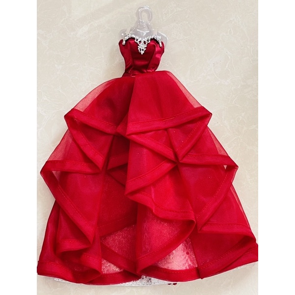 Thanh lí váy dạ hội búp bê barbie chính hãng như ảnh