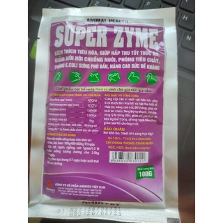 Men tiêu hoá super zym chịu kháng sinh