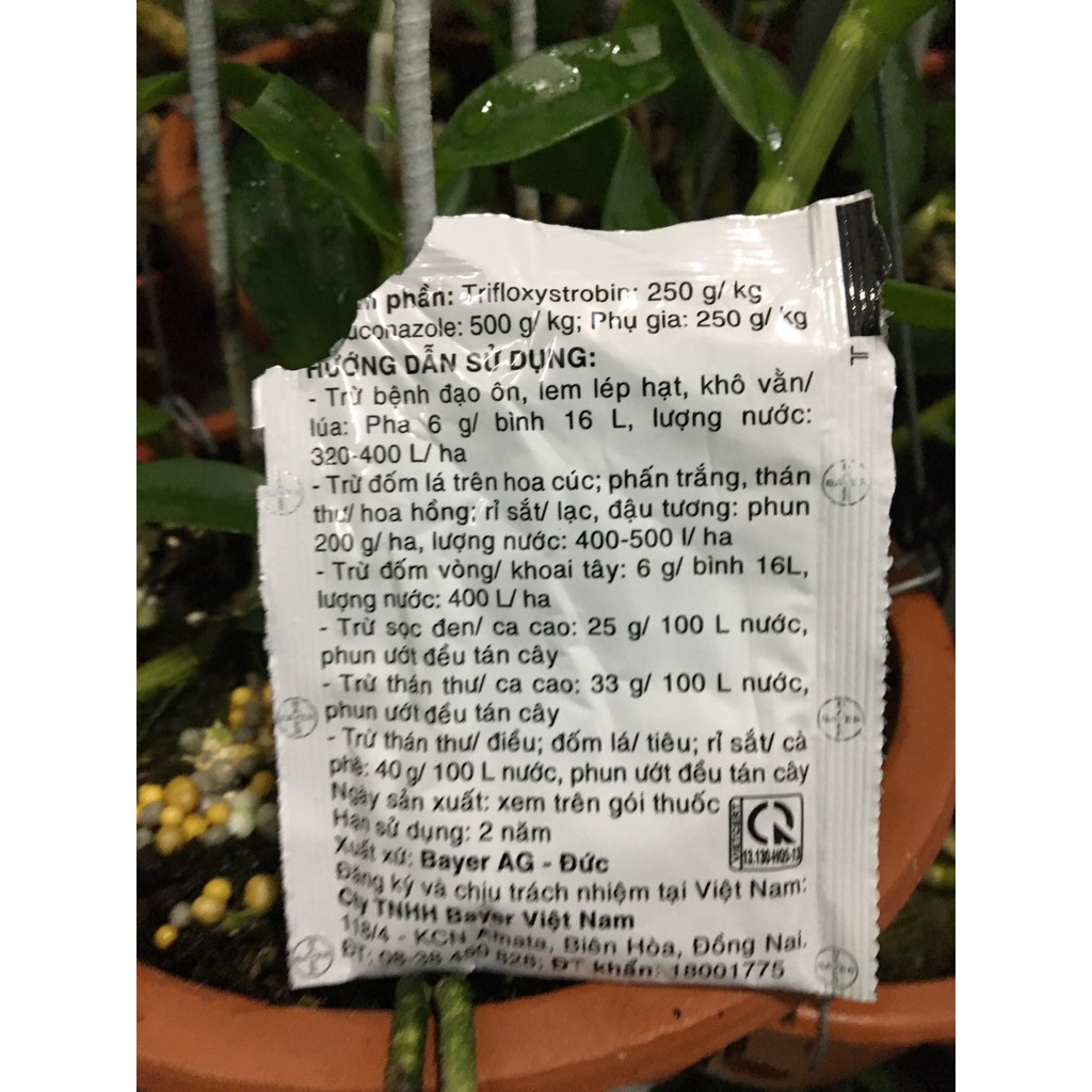 CHẾ PHẨM TRỪ BỆNH CHO CÂY NATIVO 750wg 6g