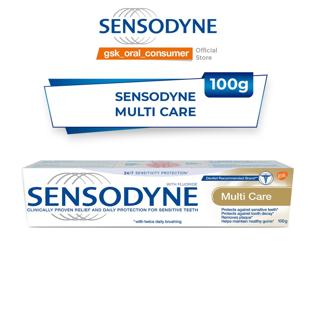 Kem Đánh Răng Sensodyne Multi Care 100g