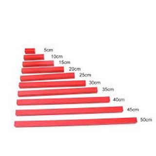 Gậy đỏ Mini Montessori