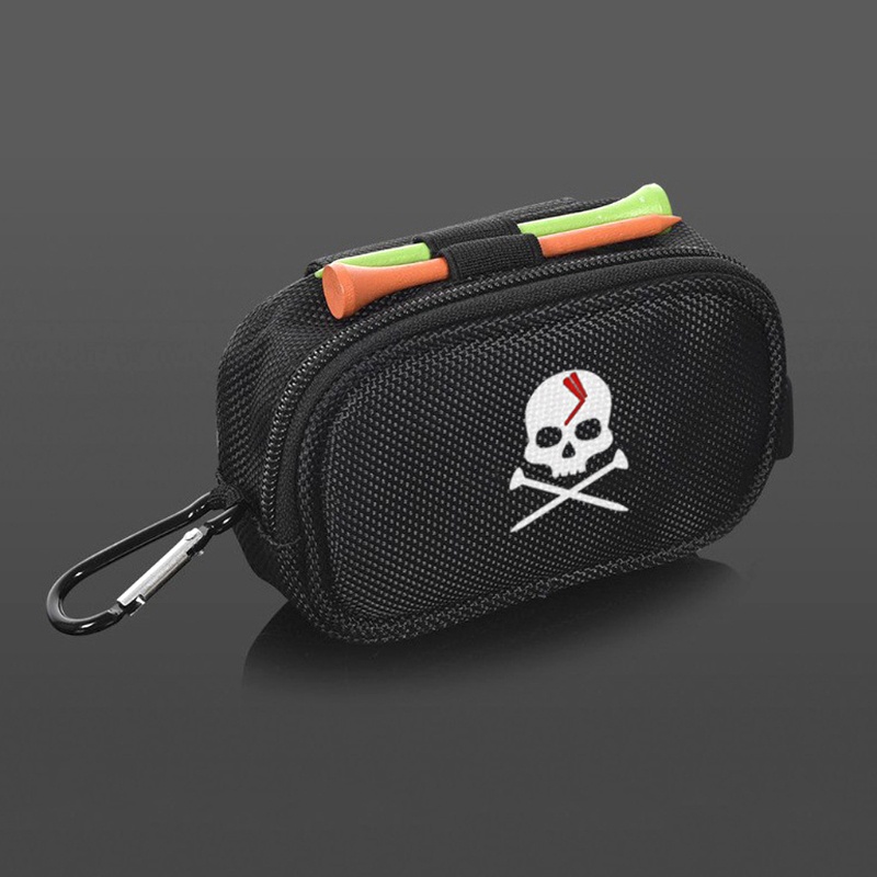 Túi Đựng Gậy Đánh Golf Đeo Hông Có 3 Ngăn Khóa Kéo Họa Tiết Đầu Lâu Cá Tính