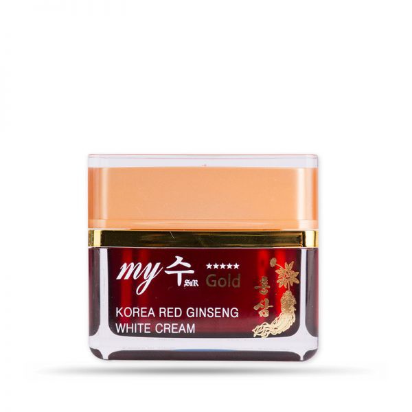 Kem sâm dưỡng ẩm và trắng da My Gold Korea Red Ginseng White Cream 50ml