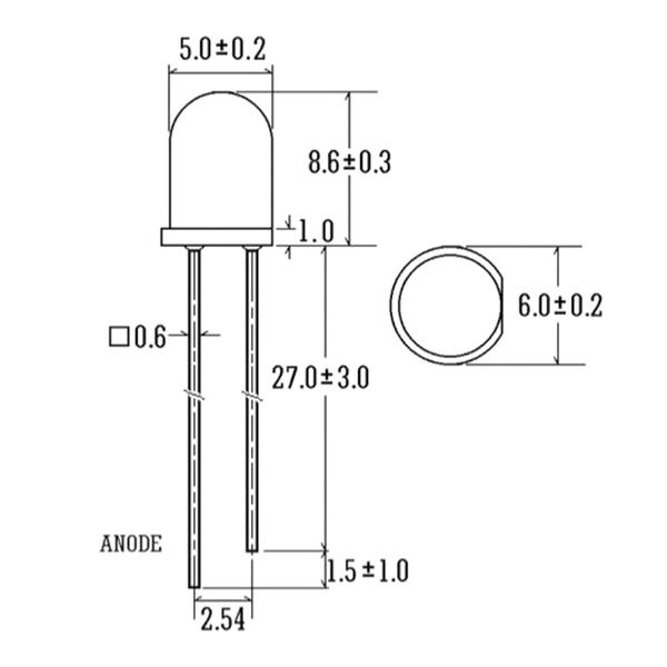 Gói 10 Con Led Các Loại Phi 5