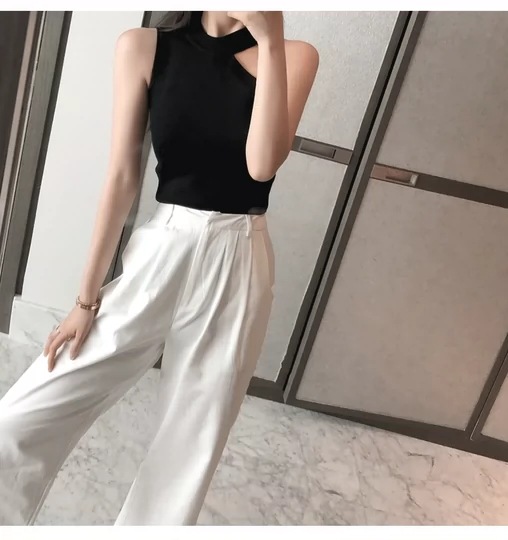 Áo Dệt Kim Không Tay Thời Trang Cho Nữ | BigBuy360 - bigbuy360.vn