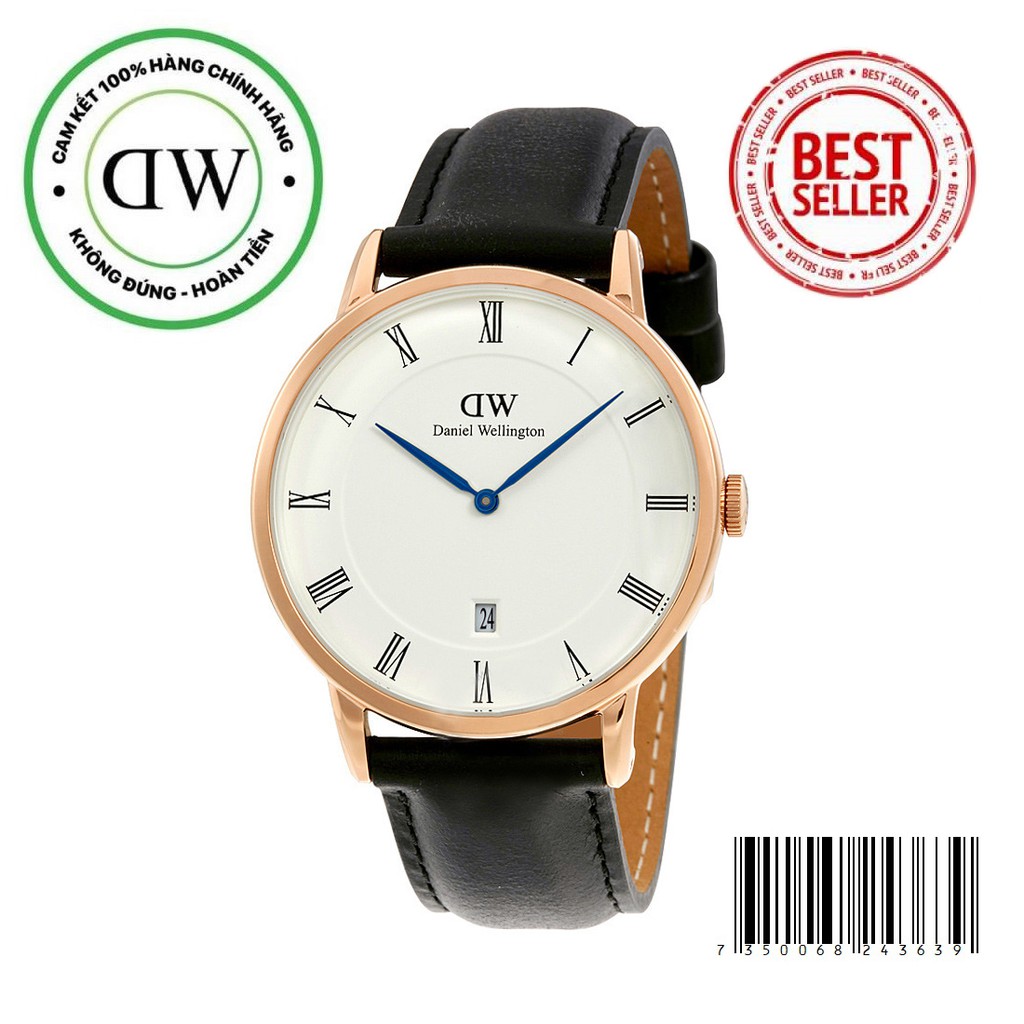 [Mã FARSBR243 giảm 15% đơn 249K] Đồng Hồ Nữ Daniel Wellington Dapper Sheffield 34mm DW00100092 (1131DW)