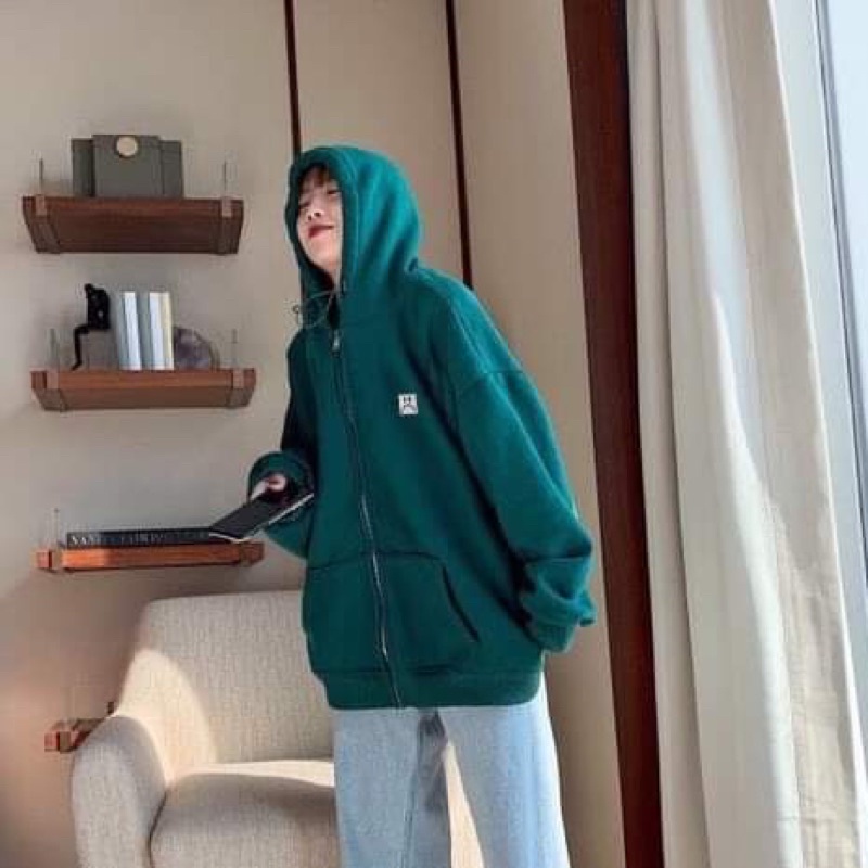 Áo khoác nỉ mặt mếu HSU1