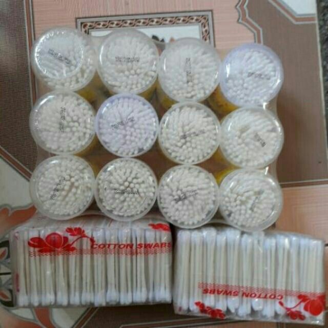 Bông tăm aten hoặc fani dành cho trẻ em