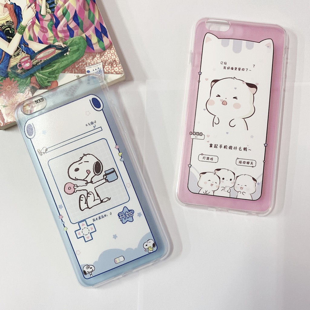 Ốp lưng iphone hoạt hình chibi 5 5S 6 6S 6Plus 6S Plus 7 8 7Plus 8Plus X XSMax 11 11 Pro 11 ProMax - Infinity Case M603