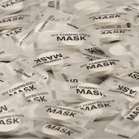 Bộ 10 Mặt Nạ Nén Dùng Một Lần DIY