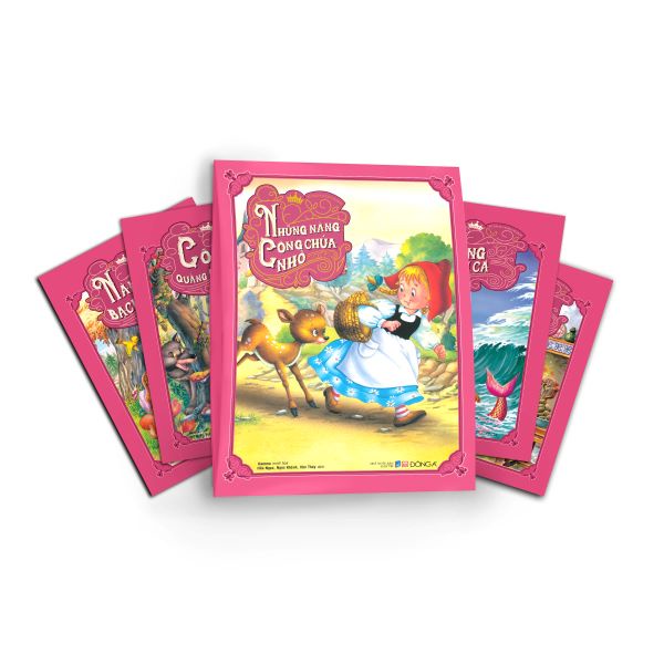 Sách - Bộ Những nàng công chúa nhỏ (4 tập) - Tái bản 2022