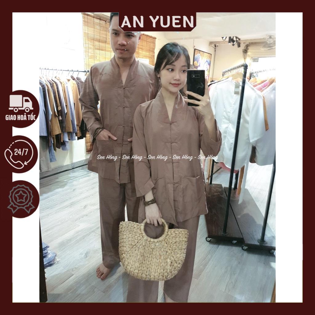 ĐỒ LAM NAM NỮ TRUYỀN THỐNG # Pháp phục vải mát # đồ đi chùa unisex mẫu La Hán