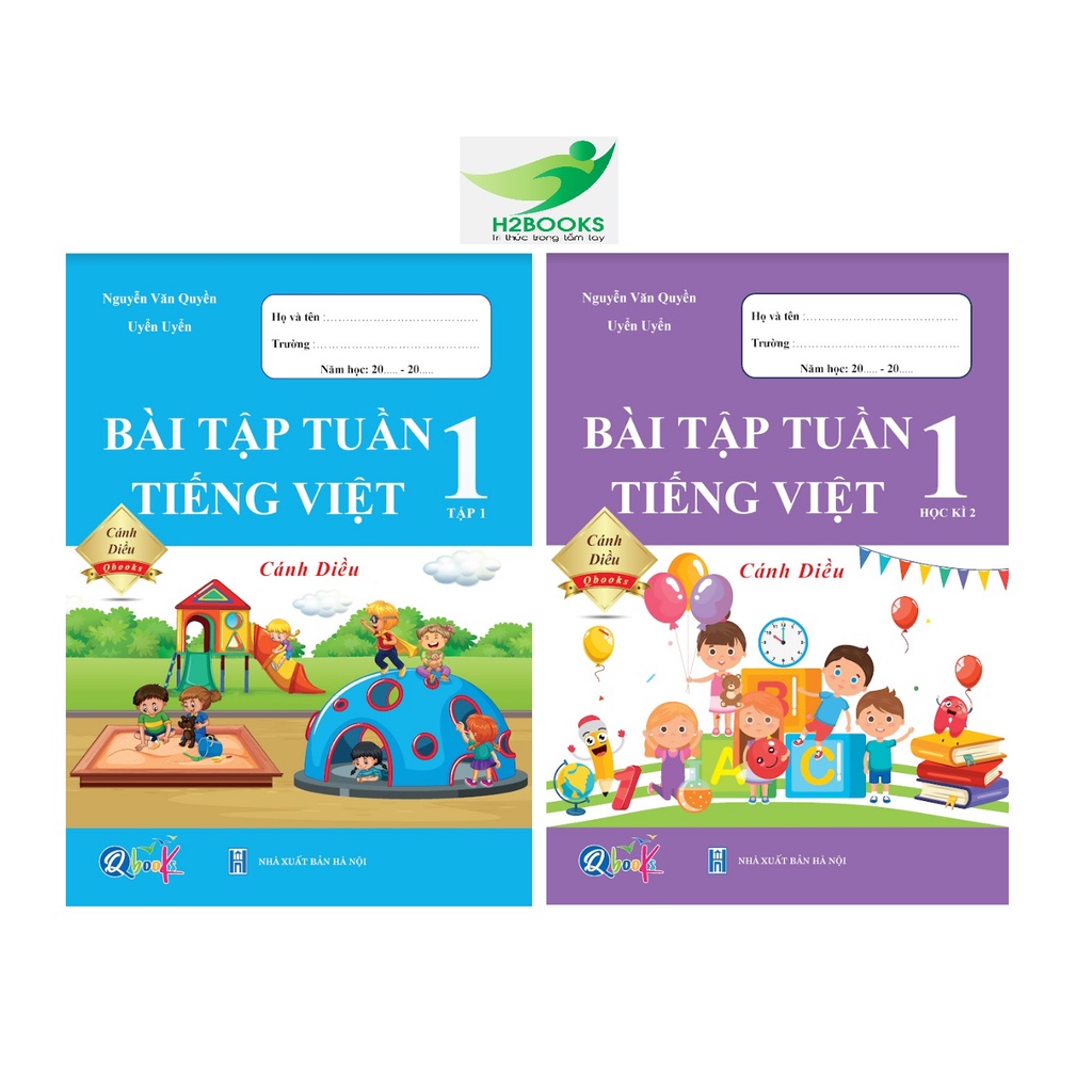 Sách - Cánh Diều lớp 1 - Bài Tập Tuần môn Tiếng Việt (bộ 2 cuốn) (Biên soạn theo chương trình mới của Bộ giáo dục)