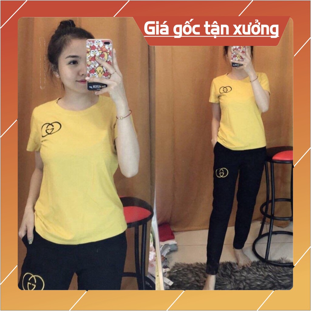 [ Bán giá gốc] Bộ quần áo thể thao nữ ♥SIÊU GIẢM♥DUY NHẤT HÔM NAY🎁 quần áo mặc ở nhà giá rẻ