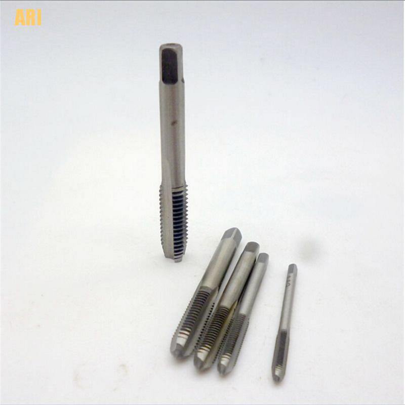 Bộ 5 Mũi Khoan Thẳng Cầm Tay M3 M4 M5 M6 M8 Kích Thước 3mm-8mm