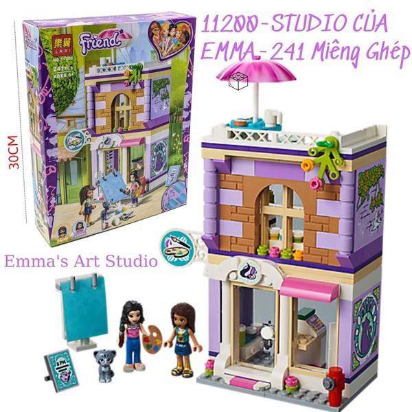 FRENDS_Lego Friend Buổi dã ngoại trên xe buýt 2 tầng