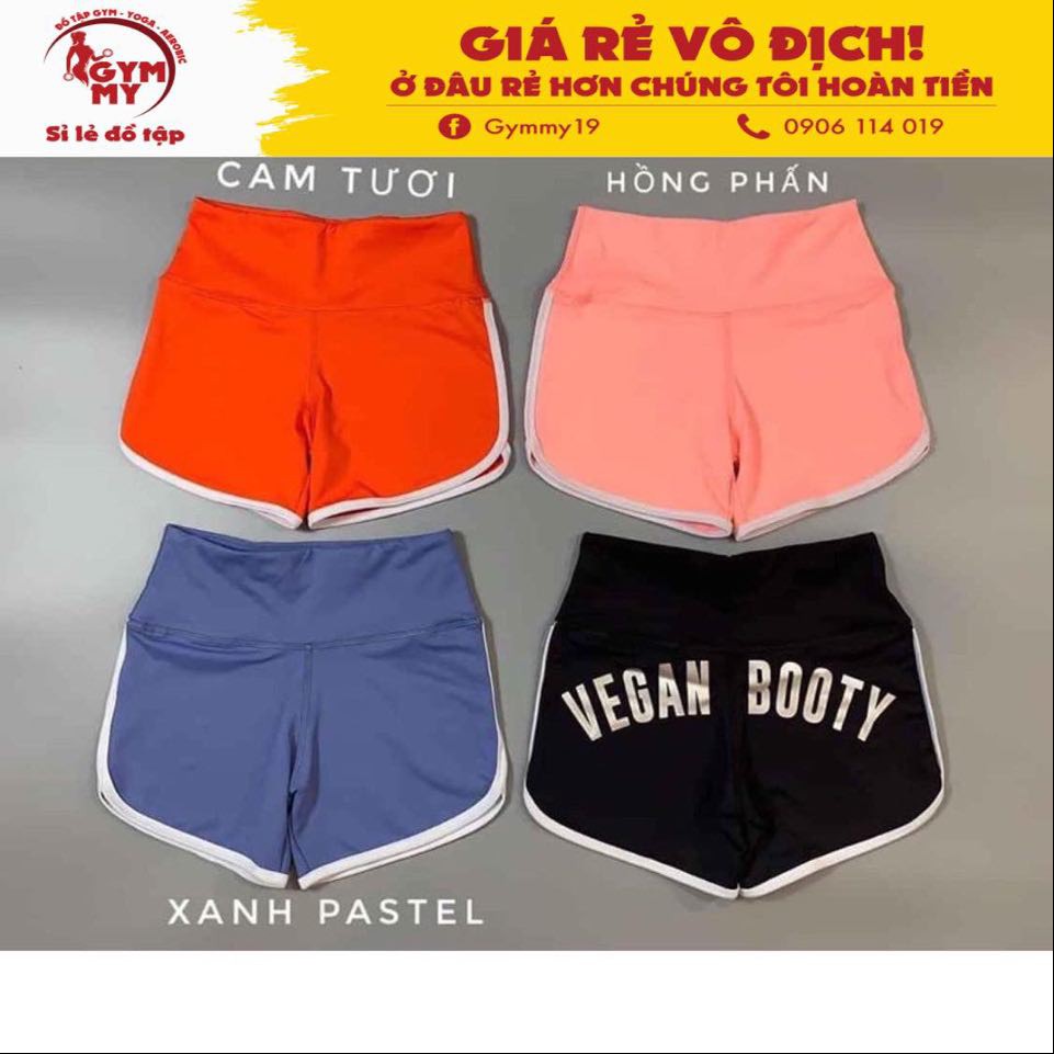 [Hàng xuất khẩu] Quần Đùi Tập Gym - Yoga _ Aerobic