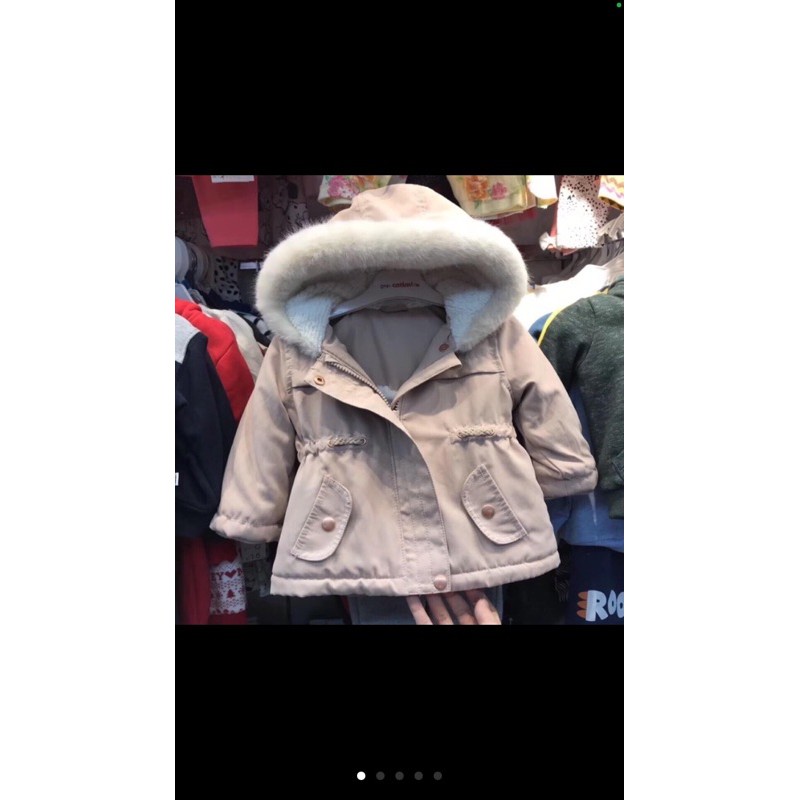 Áo parka xuất xịn cho bé