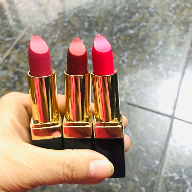 Combo 3 màu son thời thượng Golden Rose : cam hồng , đỏ gạch , hồng sen