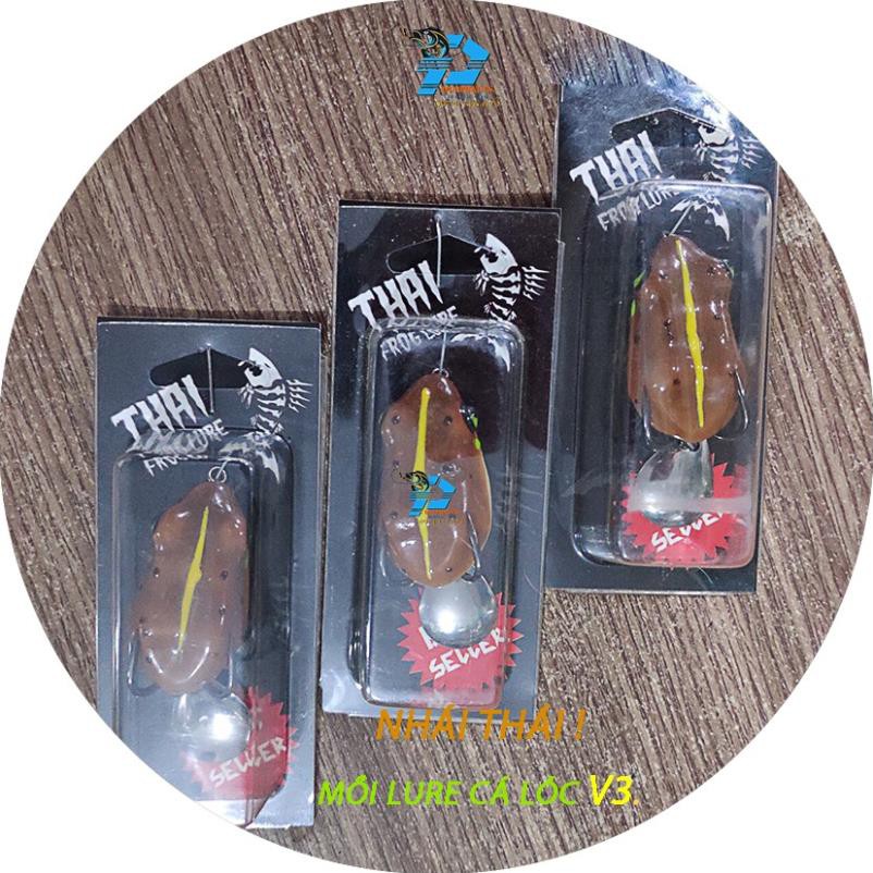 [FreeShip] Mồi lure cá lóc V3 , nhái thái lure