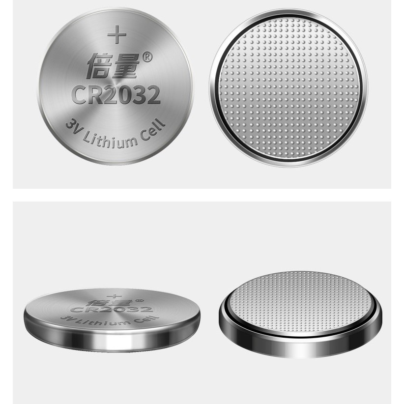 Pin nút CR 2032 3V 220mAh dung lượng cao Doublepow - Pin đồng hồ kỹ thuật số, chìa khóa xe, bút laser, thiết bị thể dục