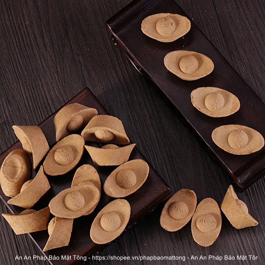 Nhang Nụ Cúng Sur/Sang 108 Thành Phần Hình Thỏi Vàng