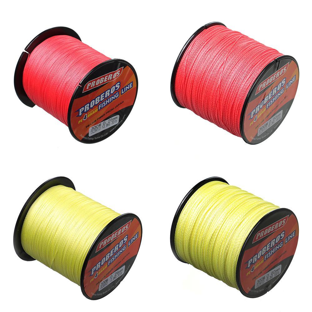 Cuộn Dây Câu Cá Bện 4 Sợi PE Dài 300M