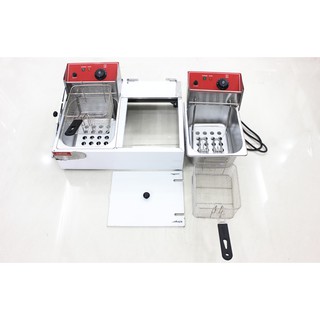 Bếp chiên nhúng điện đôi FY-82A
