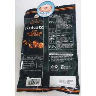 Kẹo Eikodo Nhật Bản [Chanh muối, Trái cây, Matcha, Đường đen] gói 120g