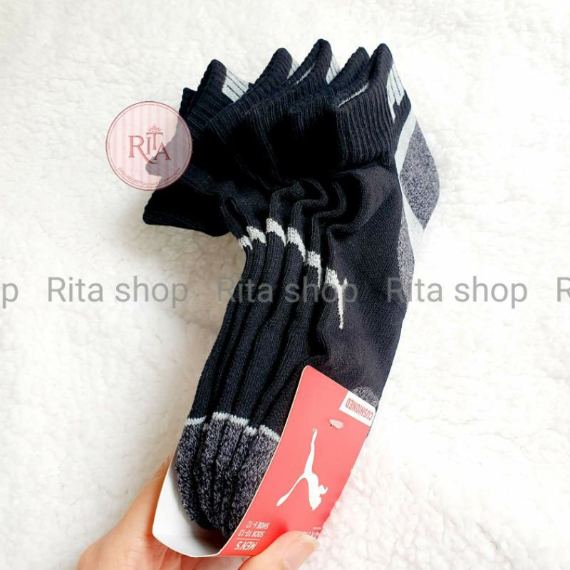 Vớ thể thao nam Puma chính hãng, set 3 đôi và 6 đôi vớ xịn đẹp, giá rẻ