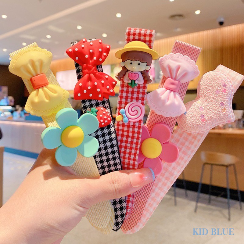 Kẹp Tóc Hình Hoa Dễ Thương Cho Bé Gái