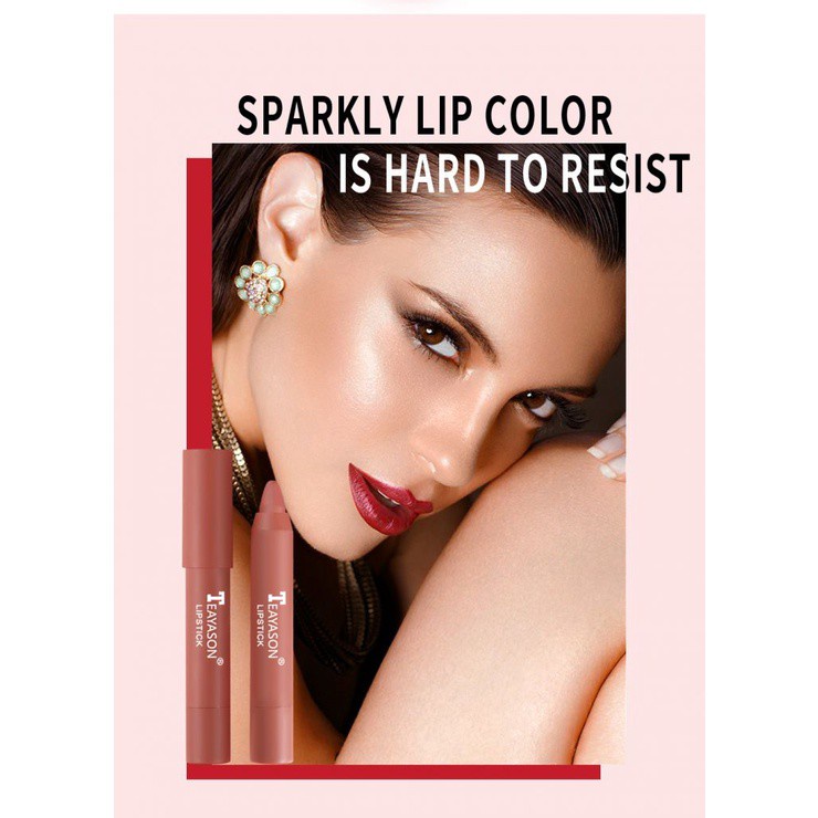 Son Môi Màu Lì Mịn Như Nhung Lâu Trôi Kháng Nước Và Mồ Hôi Chống Dính Cốc Trang Điểm Thời Trang 07