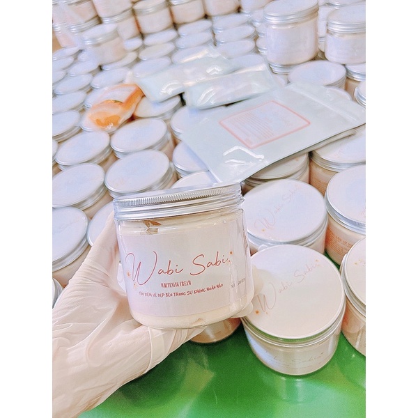 Kem body trắng da WABI-SABI 250GR💥 TẶNG KÍCH TRẮNG 💥 kem dưỡng ẩm, dưỡng trắng da body sau 7 ngày